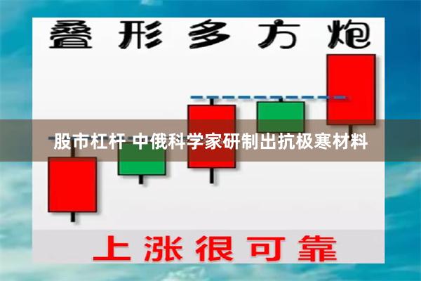 股市杠杆 中俄科学家研制出抗极寒材料